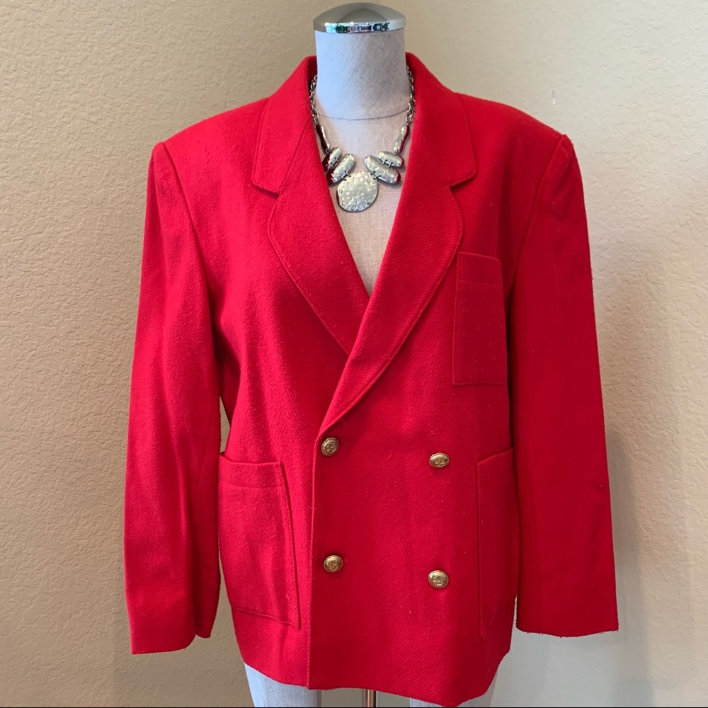 VTG Rafferty Red Blazer